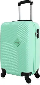 Mala de viagem bordo pequena 10kg Zug Swiss Move Verde
