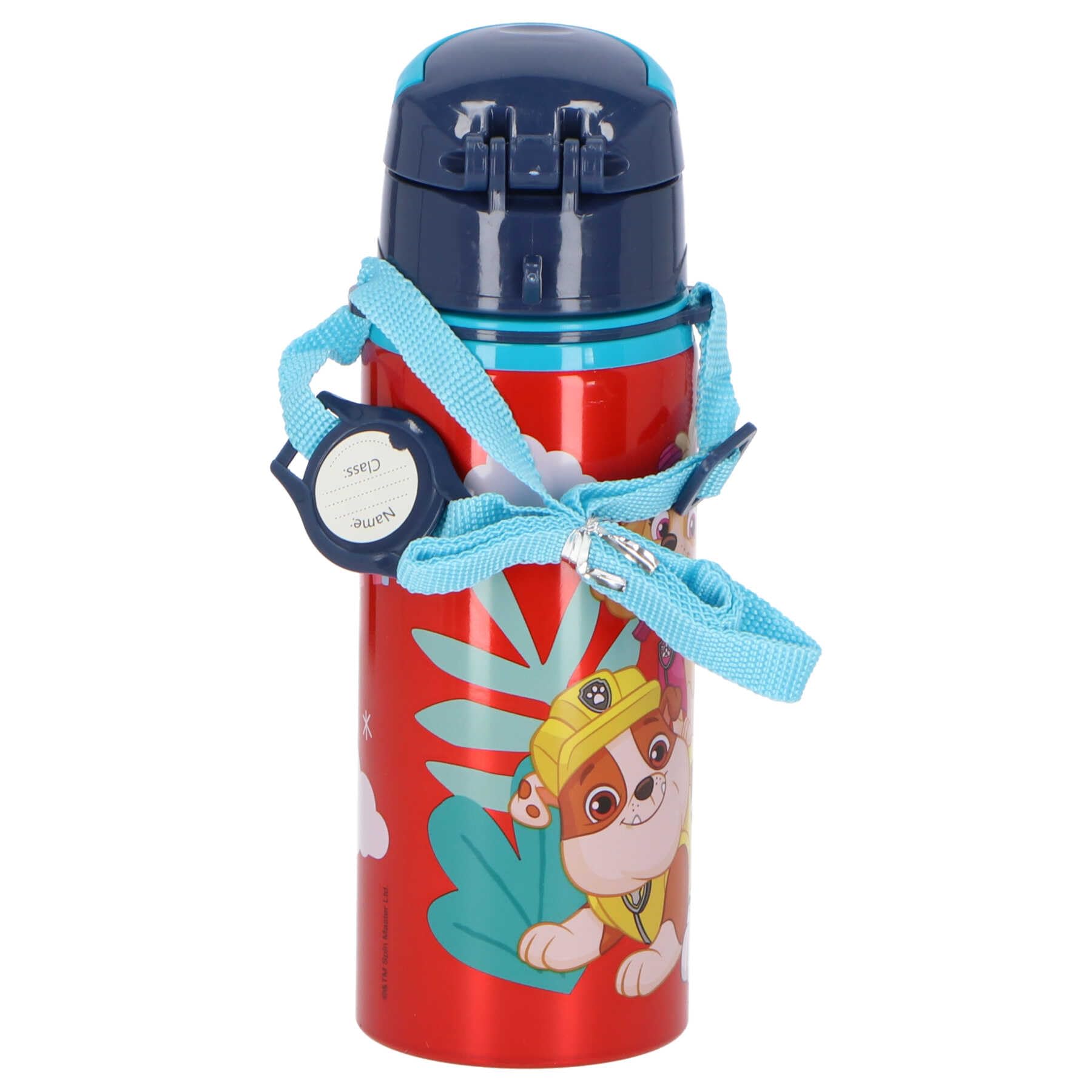 Paw Patrol Aluminium Drinking Bottle 600 ml Aluminium Drinking Bottle with Push-Pull System and Cap Colourful - Image 3