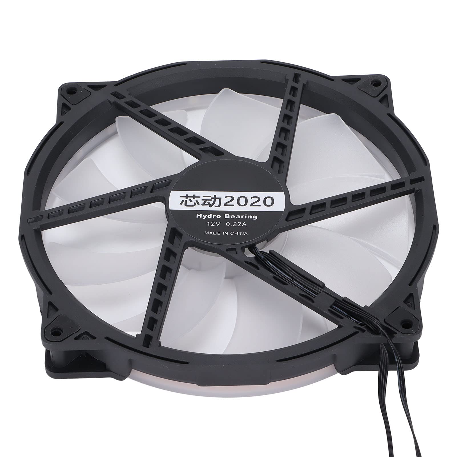 Amazon.co.jp: PC ファン、サイレント低ノイズ 200mm 4PIN PWM
