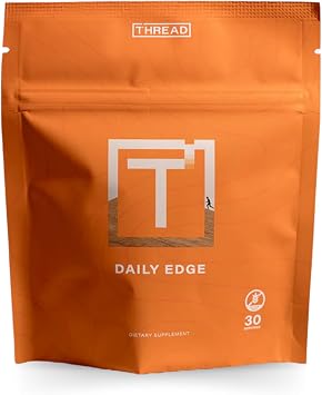 THREAD Performance Daily Edge | Energy & Endurance Capsules for Young Athletes | Iron & Trace Minerals | 30 Servings
