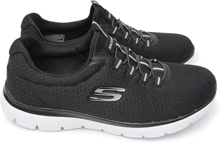 Amazon スケッチャーズ レディース スニーカー スリッポン サミット 黒 ネイビー Summits Bkw ブラック ホワイト 25 0cm Usa8 スニーカー Amazon スケッチャーズ レディース スニーカー スリッポン サミット 黒 ネイビー Summits Bkw ブラック ホワイト 25 0cm Usa8 スニーカー