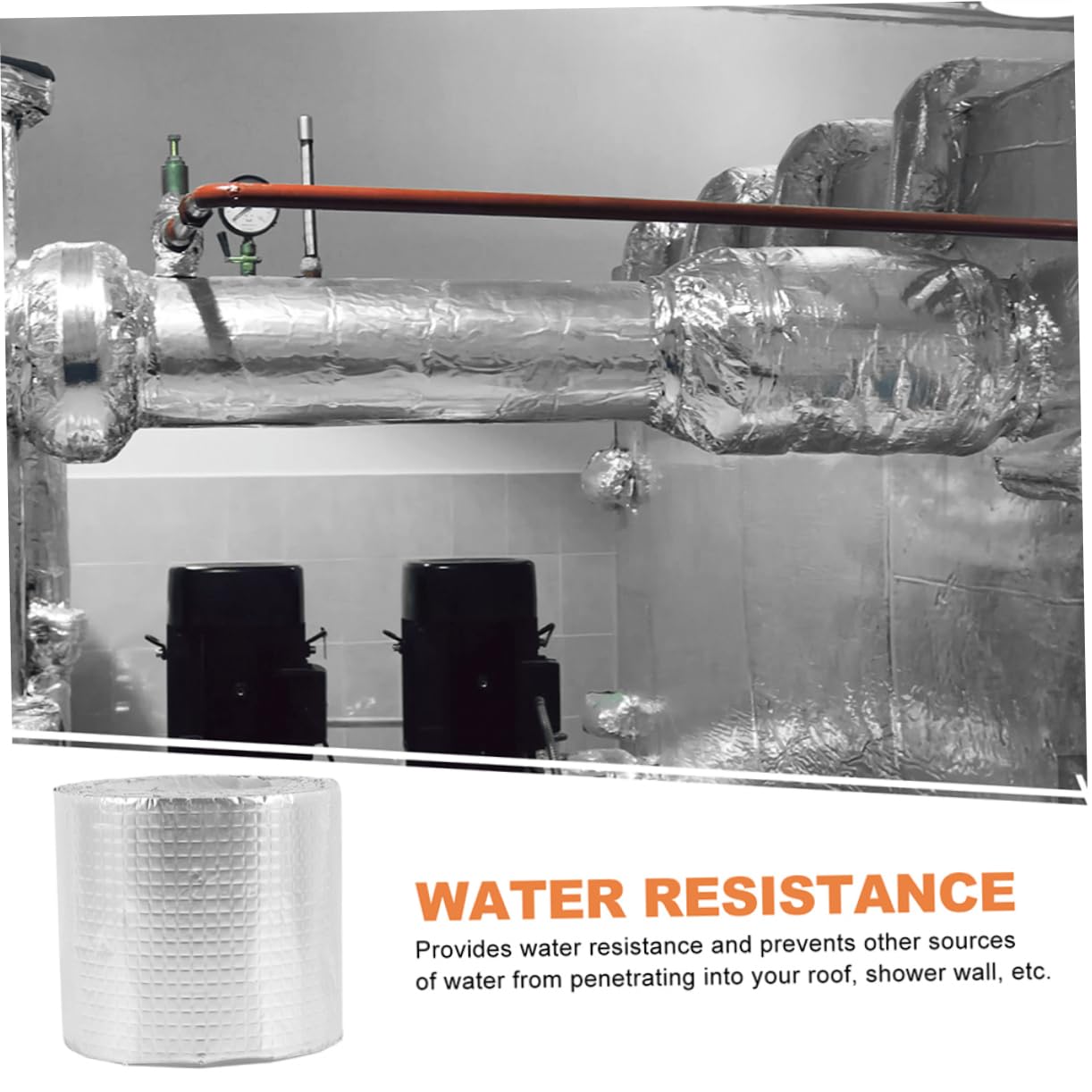 Self-Adhesive Rv Roof Tape Aluminum Tape for Roof Repair Sealant for Shower Walls