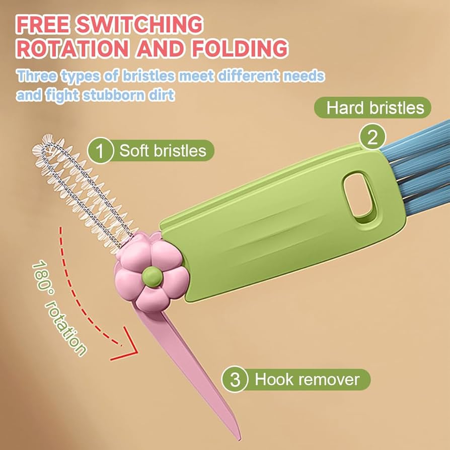 milkさま専用 Amazon.co.jp: ジェネリック 3イン1カップ蓋クリーニングブラシ