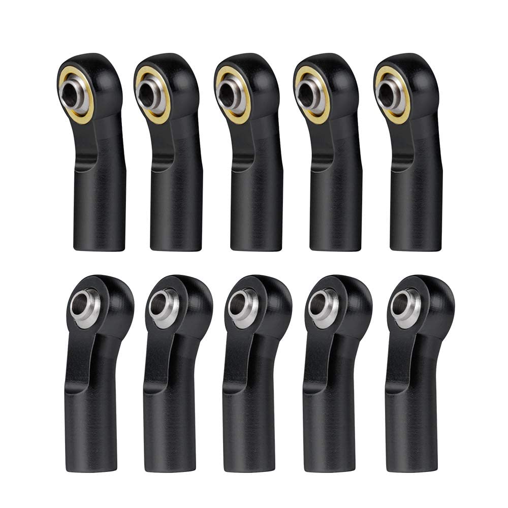 VGEBY 10pcs Embouts De Biellette RC M3 Aluminium - Compatible Axial SCX10 1/10
