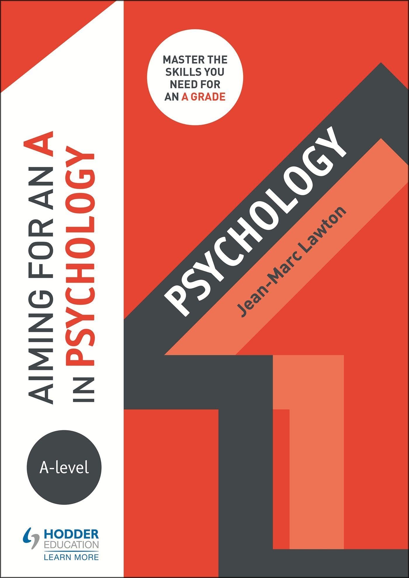 Aiming for an A in A-level Psychology by Jean-Marc Lawton PAPERBACK