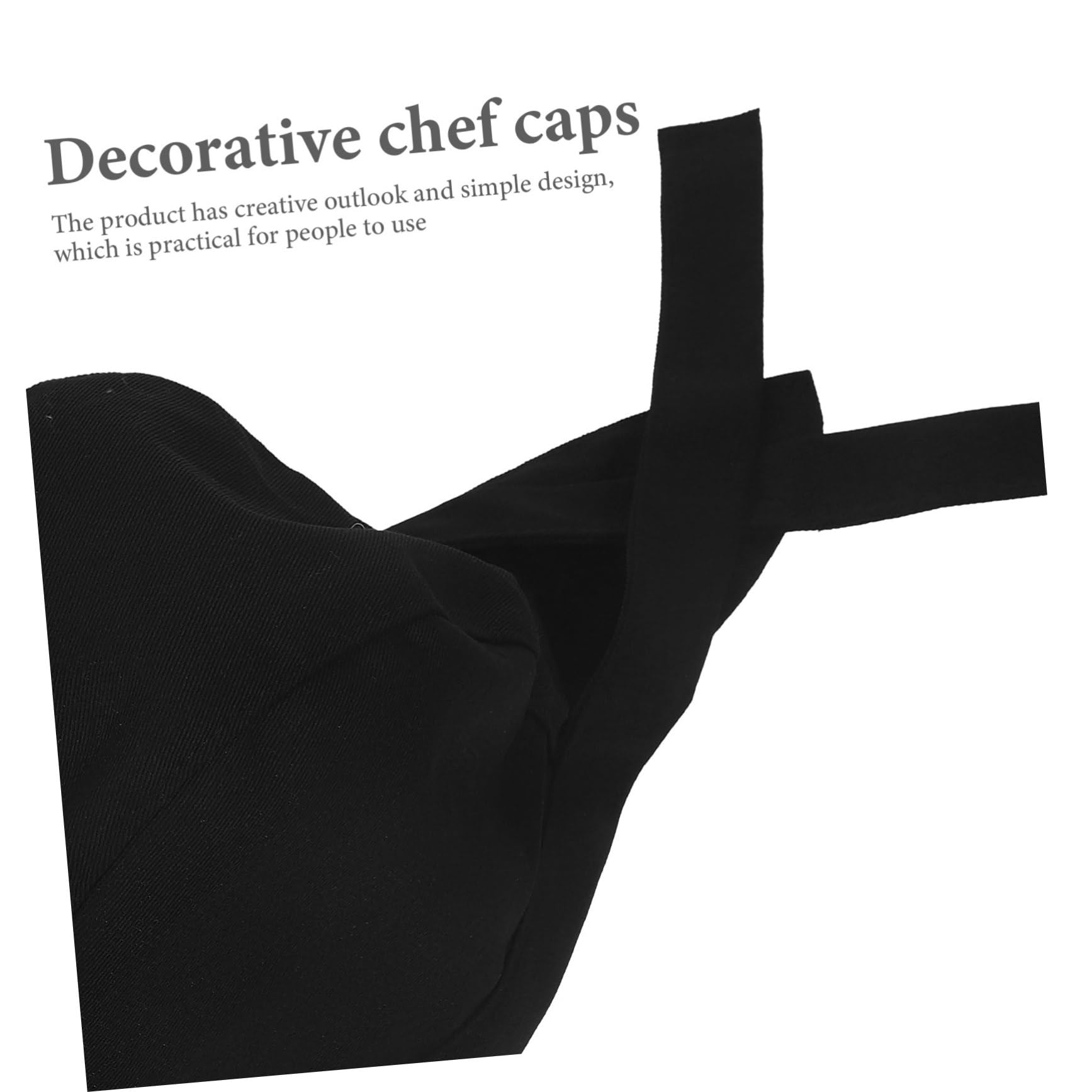 IMIKEYA 6 Gorros de Chef Unisex para Cocina, Resistentes y Cómodos, Ideales para Restaurantes y Catering