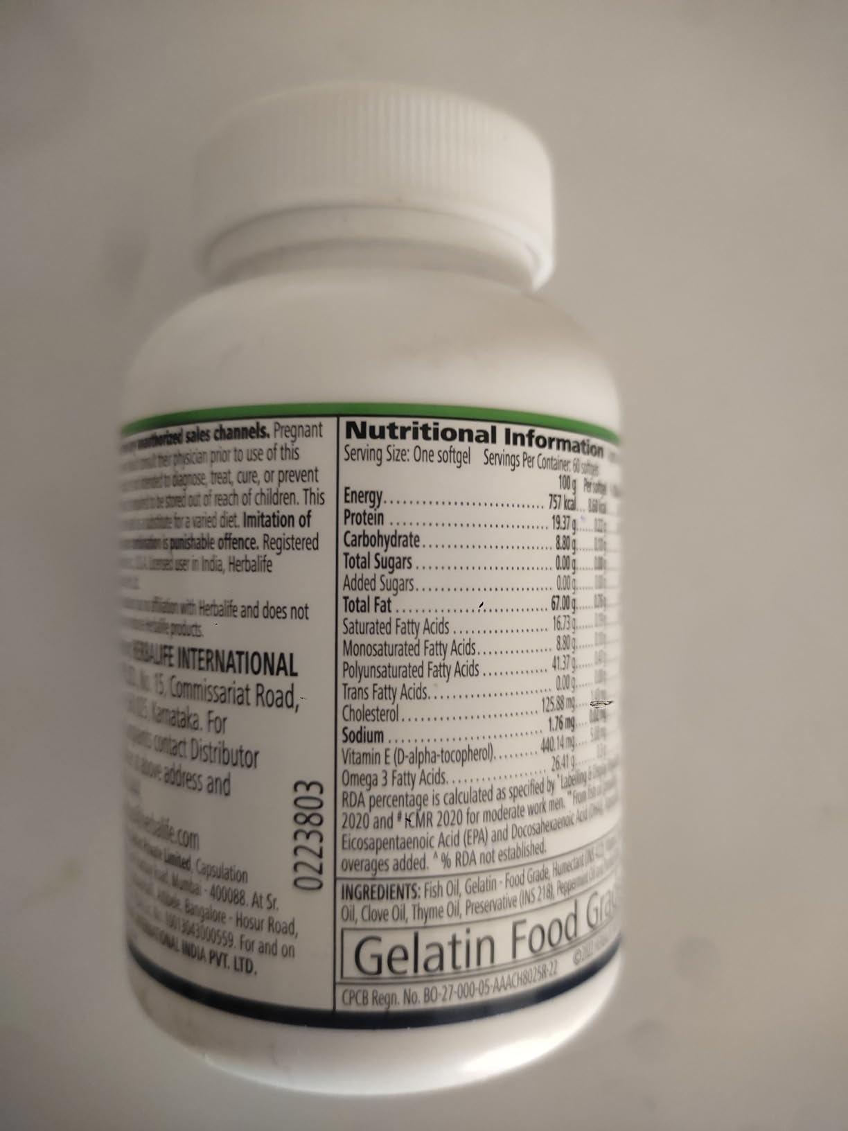 HERBALIFE Afresh Energy Drink Mix Kashmiri Kahwa 40 g Amazon.in