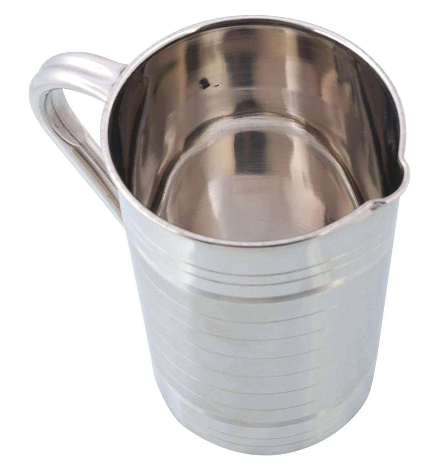 Stainless Steel Water Jug - 2L with Silver Design -3 Stainless Steel Water Jug - 2L with Silver Design -3