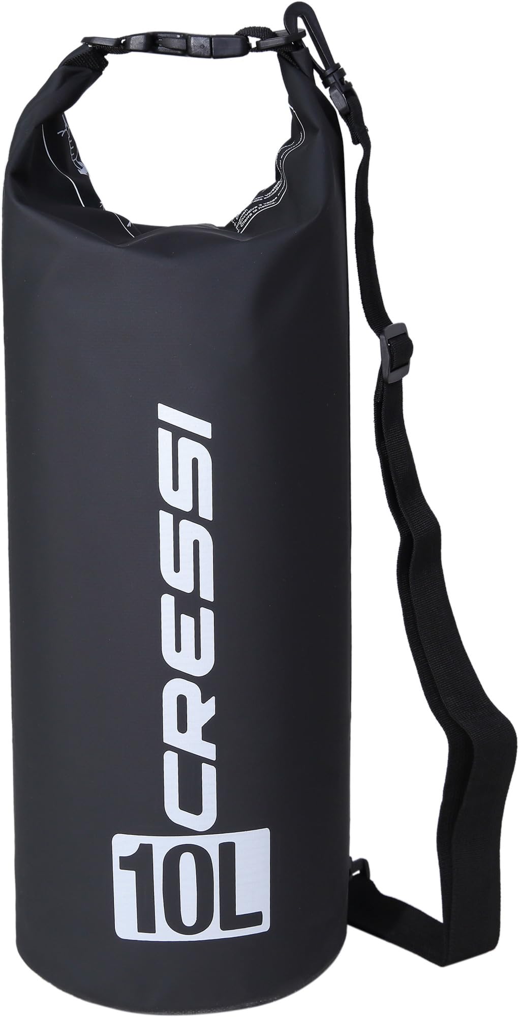 Cressi Unisex Adult Premium Waterproof Bags - Black, 10 Litre