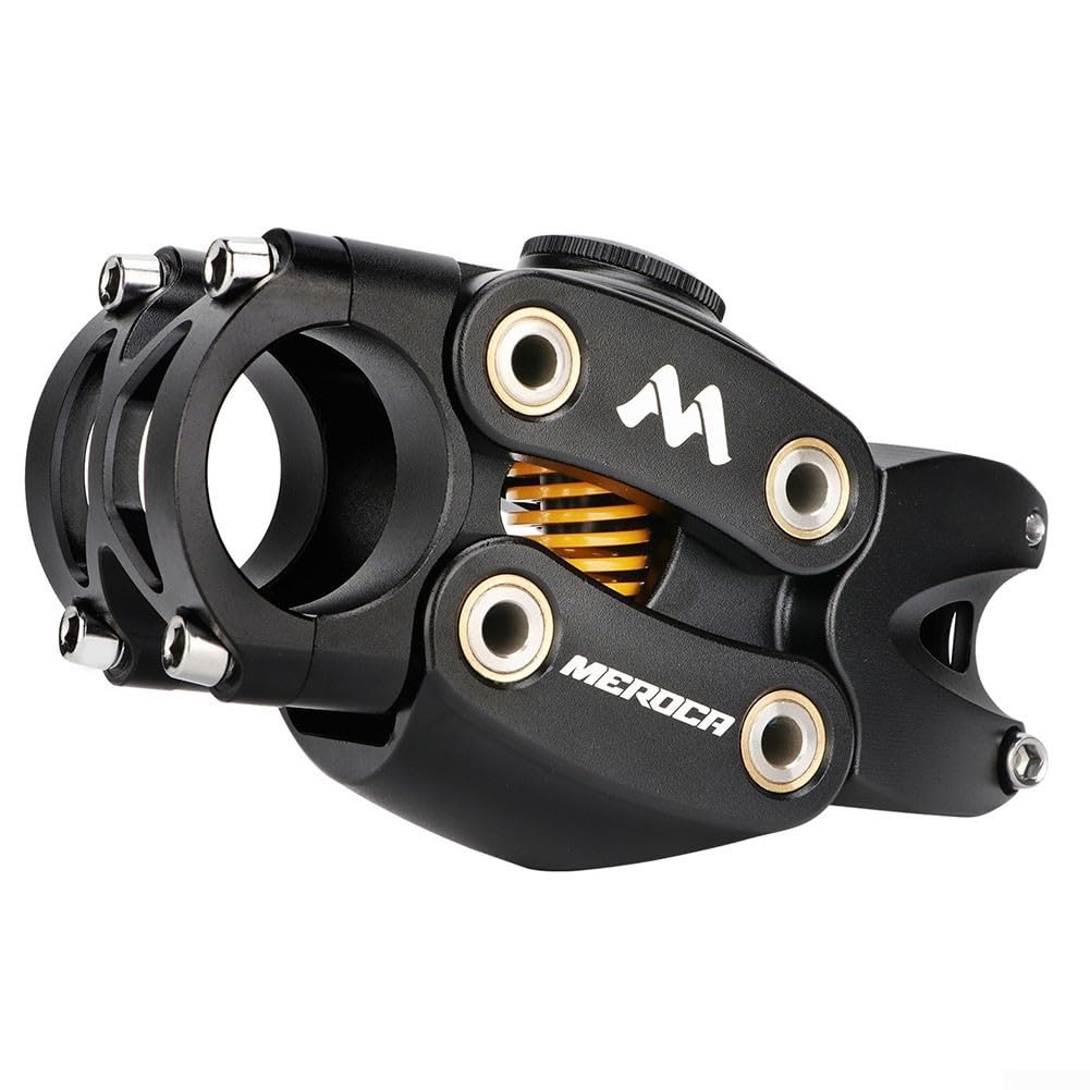 Attacco manubrio regolabile 7° salita di 90 mm per Gravel Ebike, attacco manubrio da viaggio 15-20 mm con design a 4 maglie ed elastomeri sostituibili, compatibile con bici Gravel