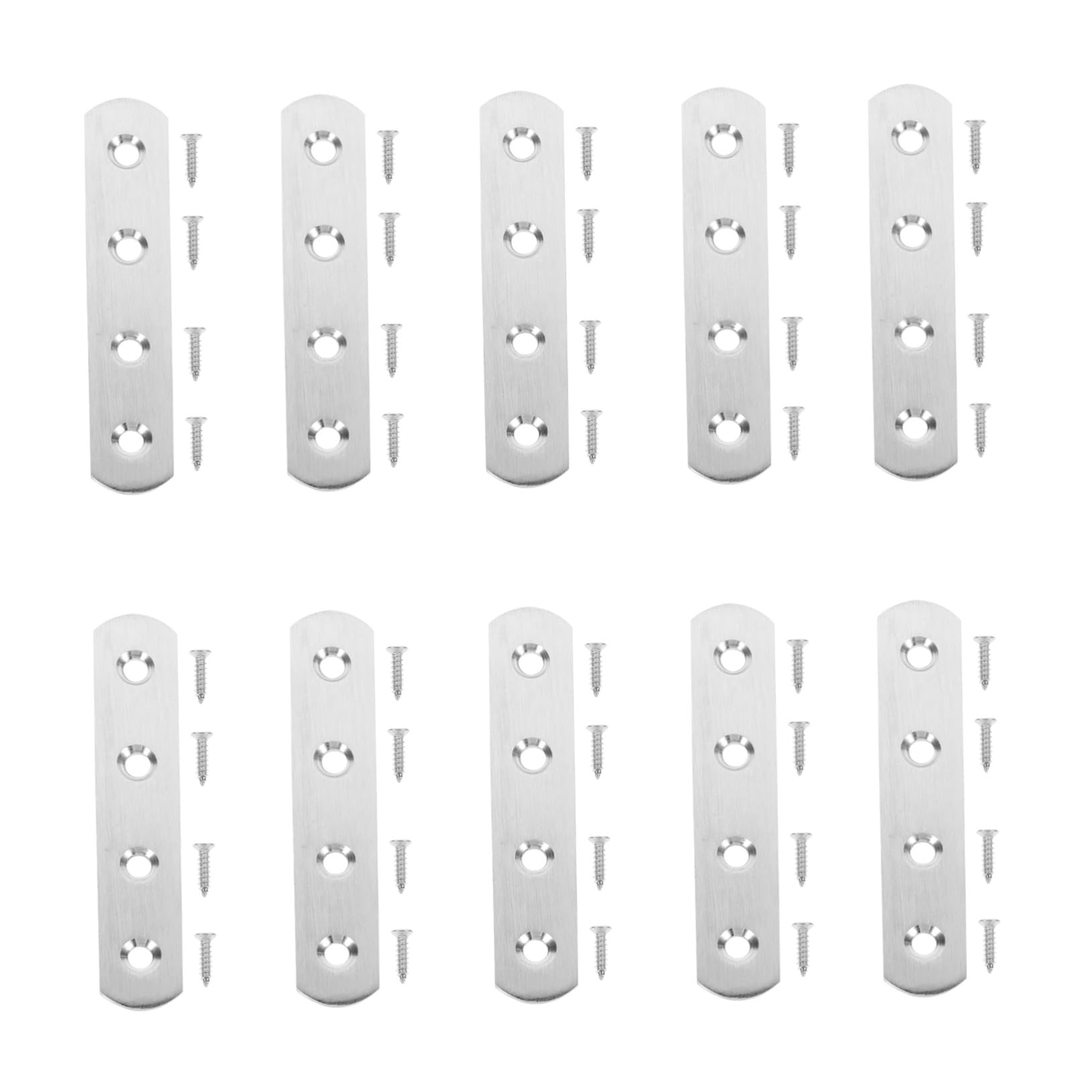 Équerres plates pour fixation meuble support angle métallique droit de rechange