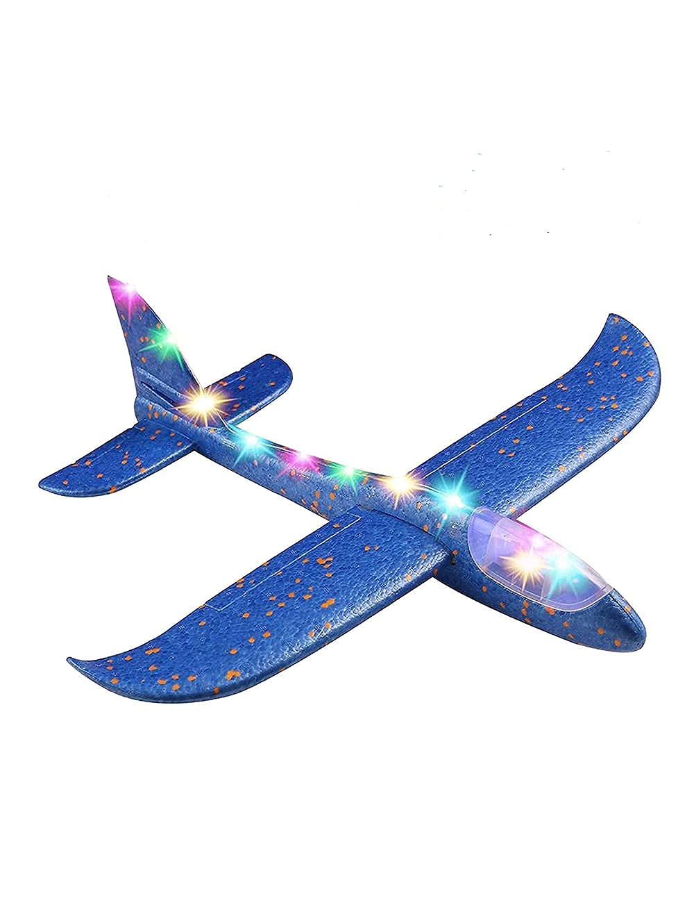 KATHIYAWADI SALES Airplane Toy 17.5" Large Throwing Foam Plane, Dual Flight Mode, Aeroplane Gliders, Flying Aircraft, Gifts for Kids, 3 4 5 6 7 Year Old Boy|Girls Multi (B091Q1ZP13) Amazon Price History, Amazon Price Tracker