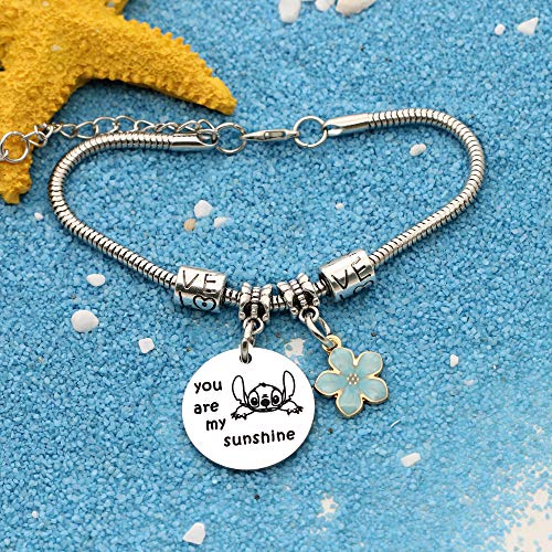 Maxforever Dames meisjessieraden, "You are My Sunshine" bedelarmband voor dochter, nichtje, meisjes - Image 4