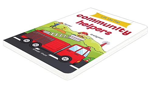 Lift the Flap: Community Helpers: Early Learning Novelty Board Book For Children - Image 4