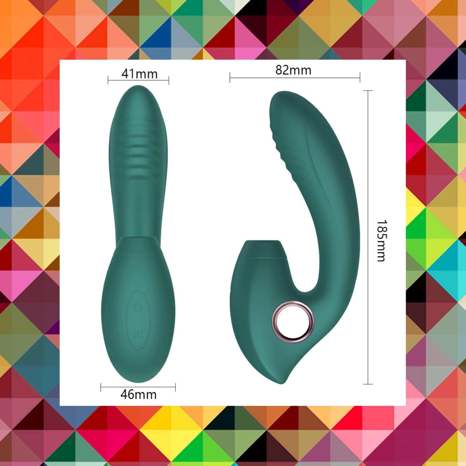 Dona Vibratori Vibratori della vagina Dildo vibrante a 10 velocità Punto G Stimolatore del clitoride Clitoride Giocattoli erotici del sesso per la masturbazione della donna