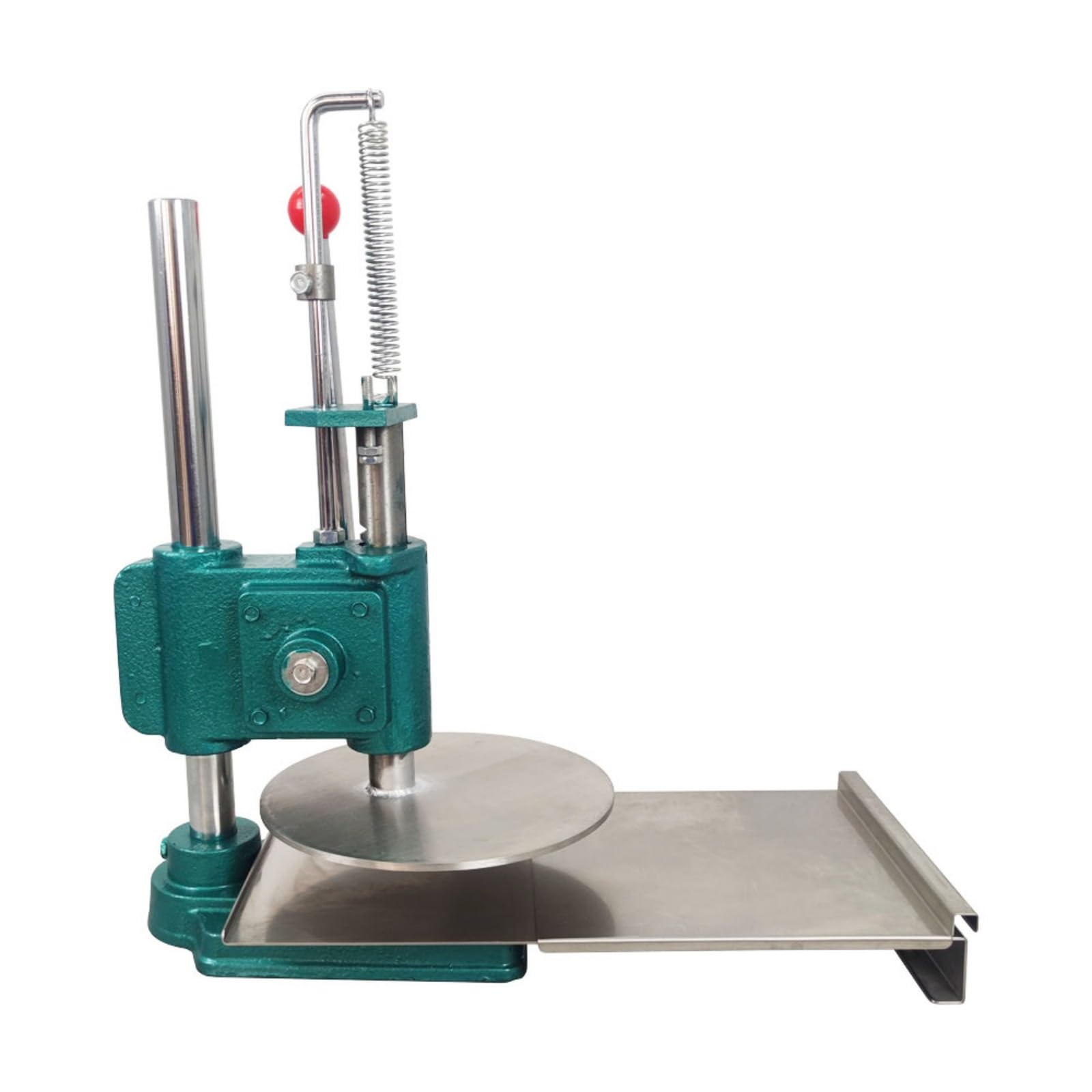 BEILOCKERY Manual Pizza Dough Press Machine, 8.7inch Stainless Steel Pizza Crust Press, 0.2