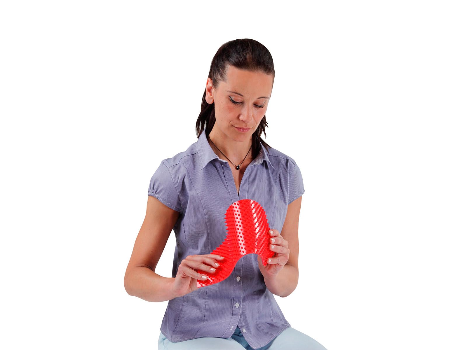 Gymnic Aku Mat Tappetino per riflessologia plantare e agopressione 2 pz, stimolazione sensoriale delicata per terapie e rilassamento muscolare, ottimo per attivare la circolazione del piede