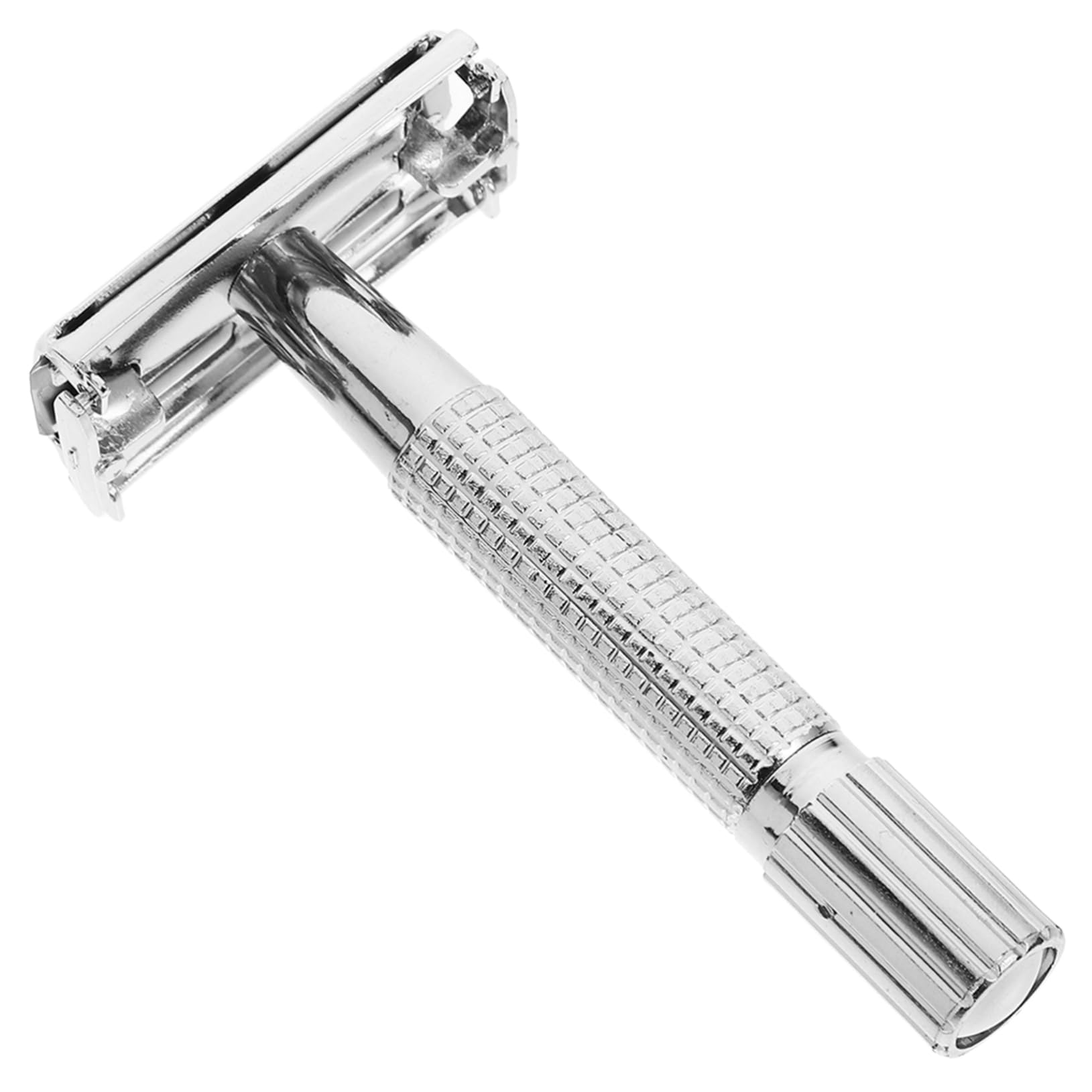 WOFASHPURET Manual Beard Shaver Vintage Shaving Razor Long Handle Safety Razor for Men