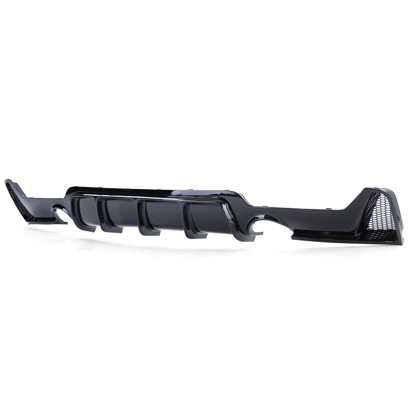 Heckdiffusor Performance Schwarz Glanz passend für 4er BMW F32 F33 F36 435i 440i
