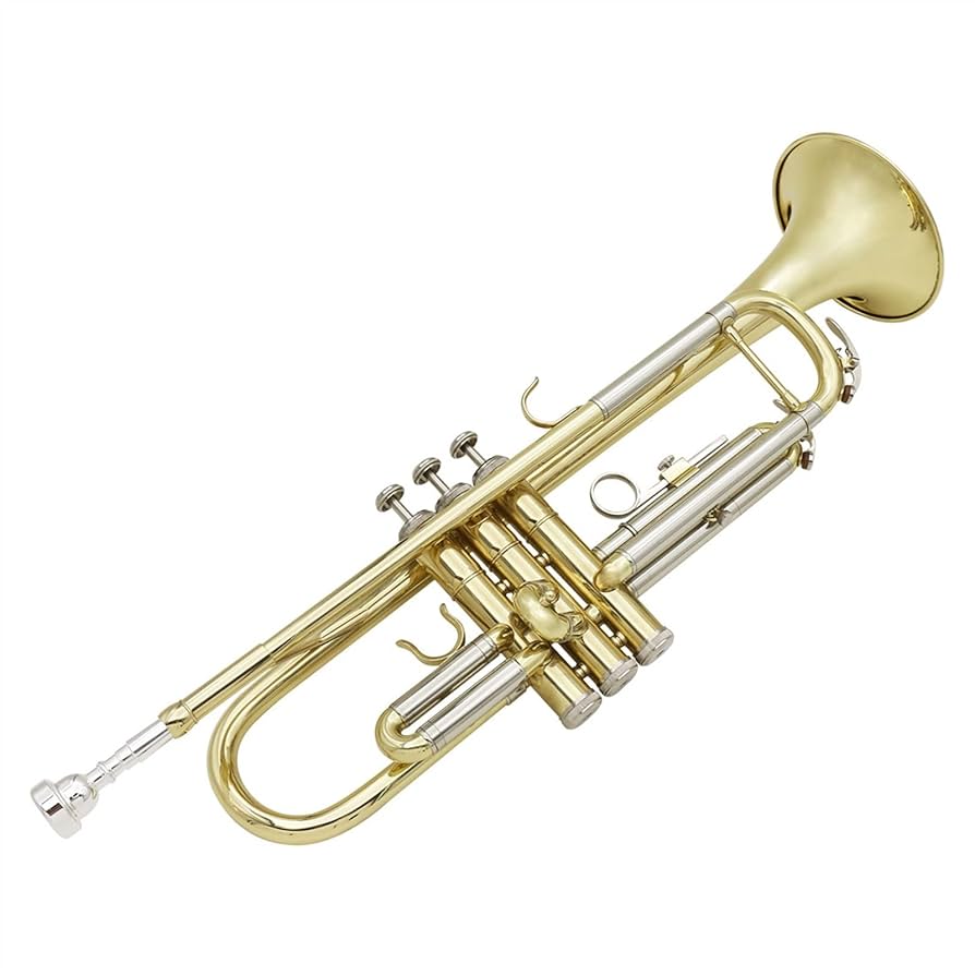 トランペット本体 シルバー Amazon | トランペット シルバーメッキ ゴールド トランペット