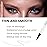 evpct Eyebrow Stencils Kit for Women Shaping, Eyebrow Shaper Makeup Kit, Eye Brow Stencil Shaper Tinting kits for Women, with Eyeliner, Eyebrows Pencil, Pomade, Brush and 10 Stencils, Kit-01 EBONY