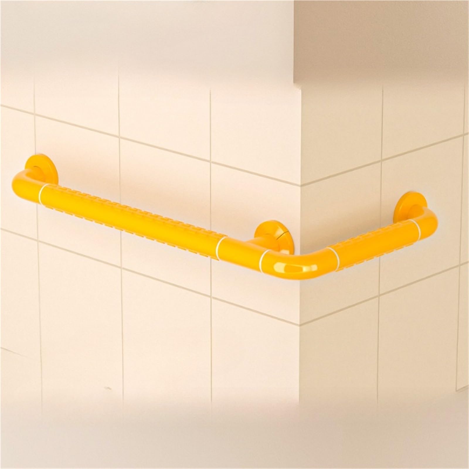 Barras de Apoyo para baños Barra de Agarre para Ducha con Ventosa para baño, Resistente y Duradera, para Personas Mayores.(A White 70 70CM)