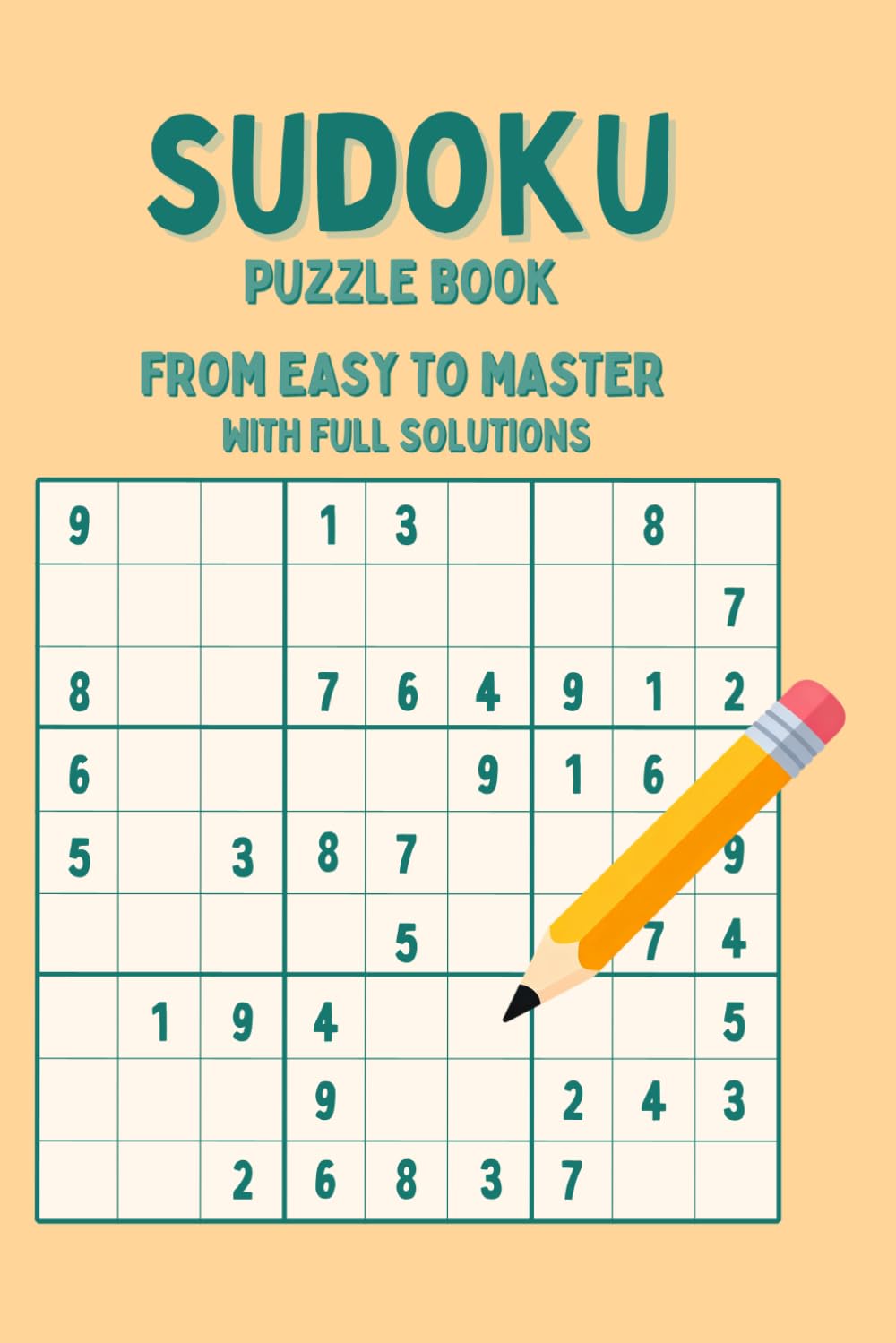 Sudoku Reset: 50 Puzzles to Focus, Relax & Sharpen Your Mind (From Easy to Master) – For Teens & Young Adults