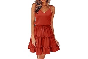 Spaghetti Strap Ruffle Hem: A Summer's Soul