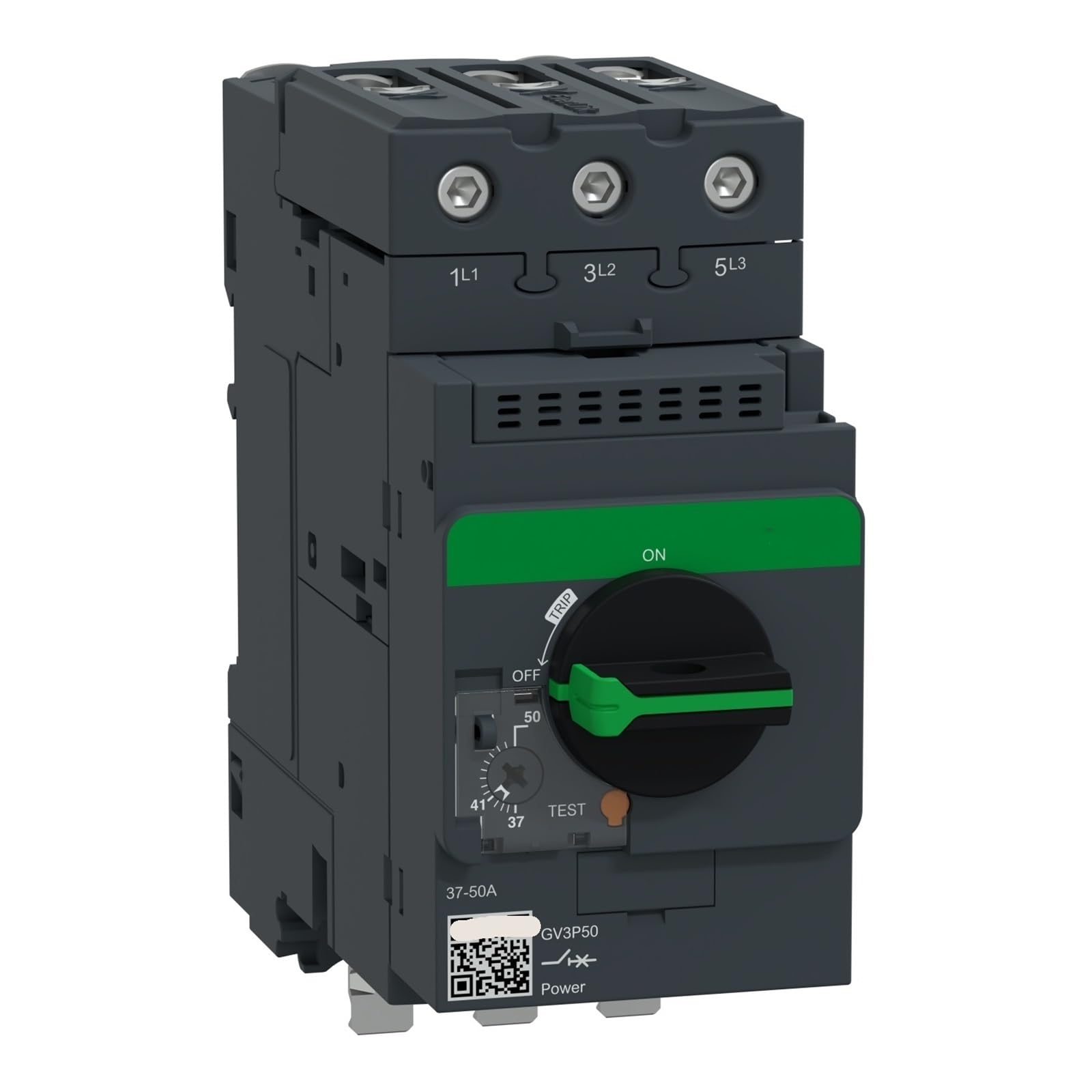 Disjoncteur moteur GV3P501 évitez les pannes de moteur triphasé 37 à 50 A