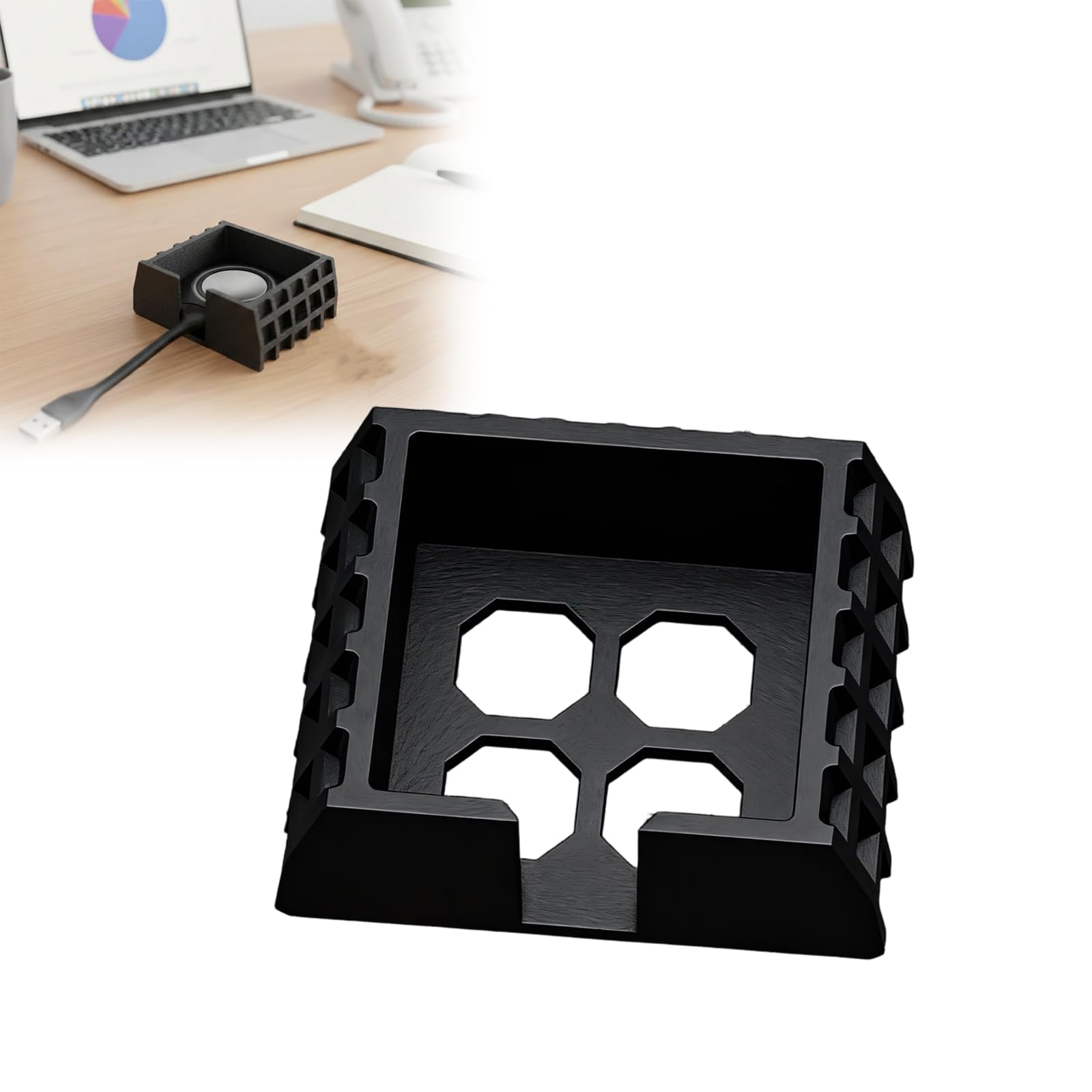 Holder/Organizer Compatible with Barco Clickshare Buttons | Durable Construction | Audio Conferencing Accessory