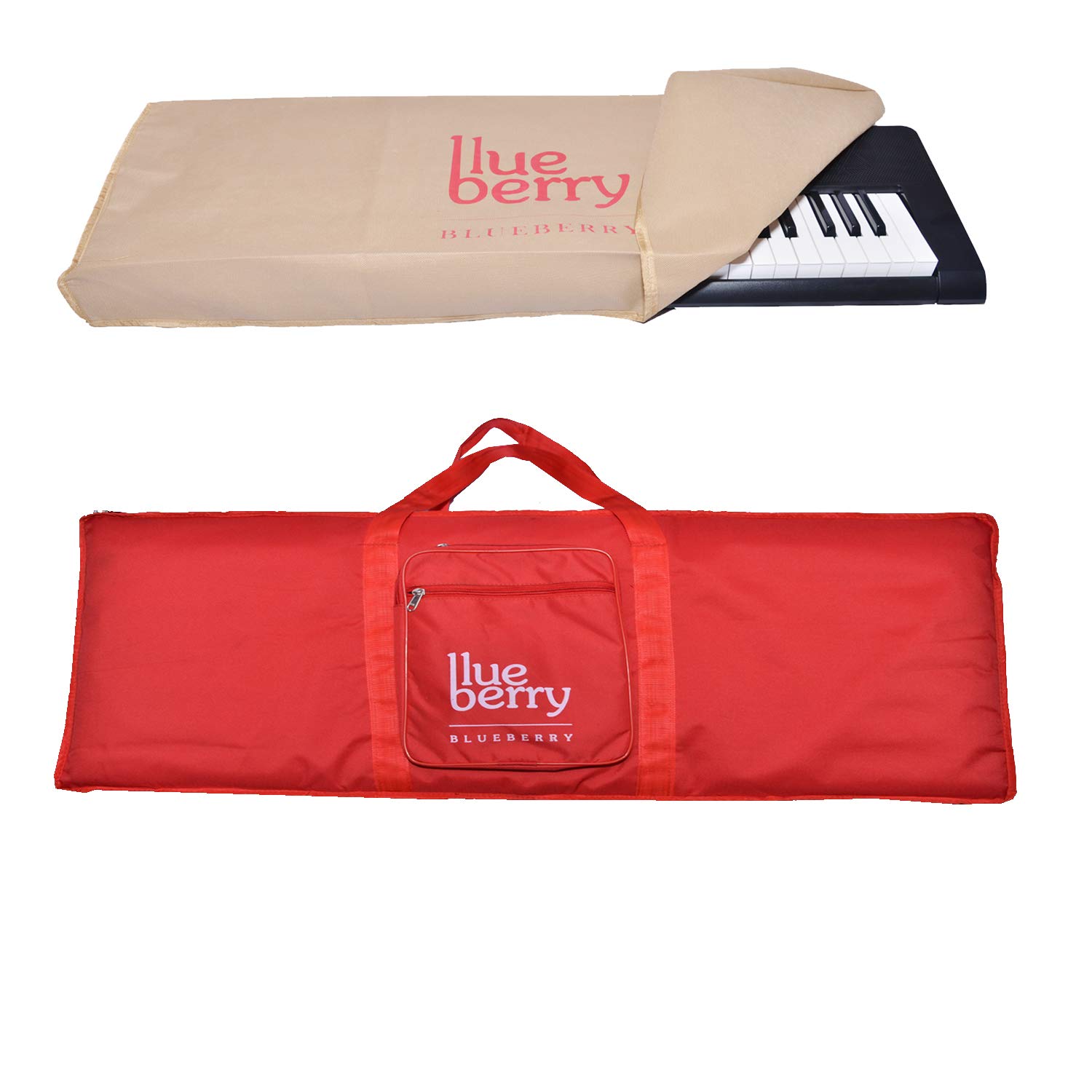 Blueberry Red Cover Bag and Dust Cover Suitable for Casio CTK-7300IN Digital Keyboard-image-26