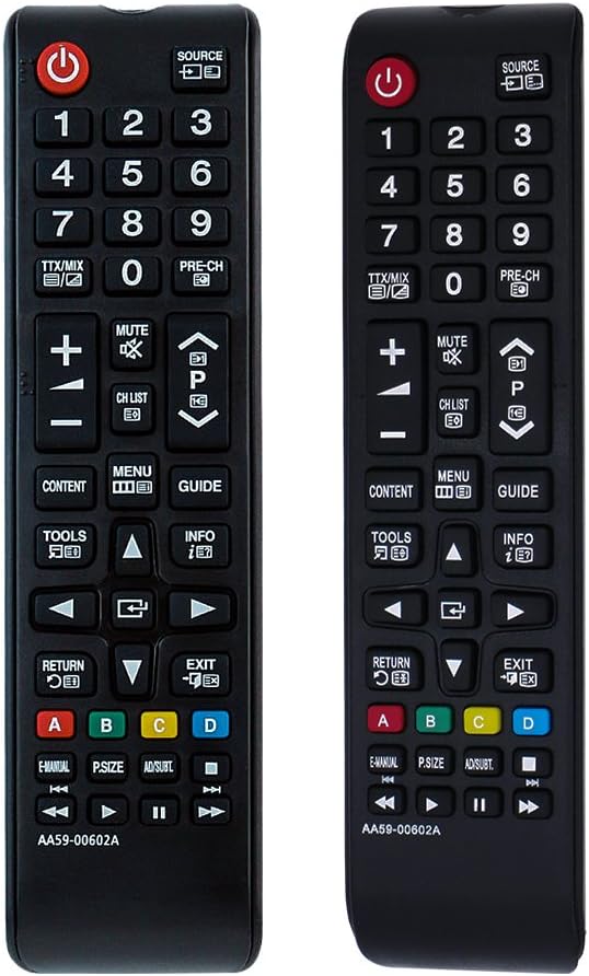 Alkia AA59-00602A Remote Compatible Replacement for Samsung UE22ES5000 UE26EH4000W UE32EH4003W UE32EH5000W UE40EH5000W PS43E450A1W UE46EH5000W PS51E450A1W