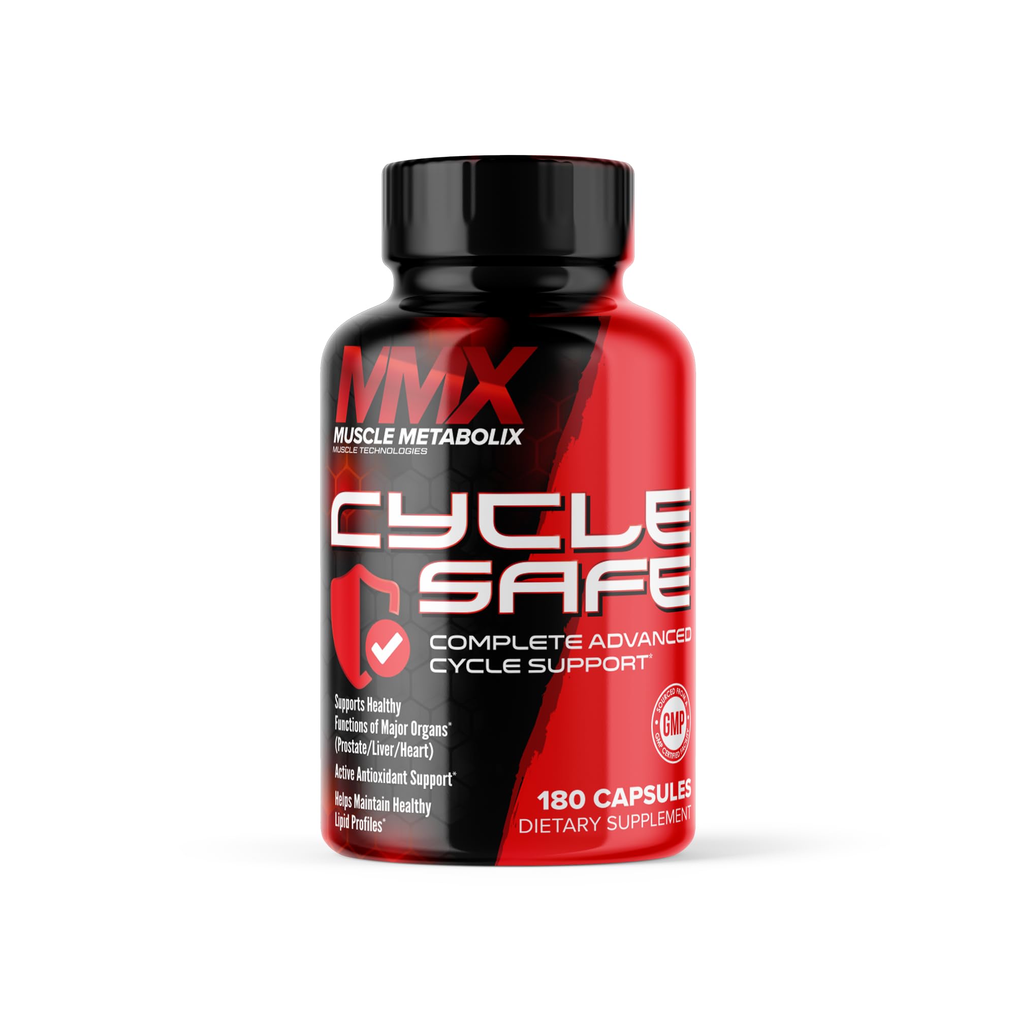 Cycle Safe Liver & Organ Defense | Complete Cycle Support | Super Prostate Support | Liver Support | Antioxidant Grape Seed Extract Plus Organ Detox | 180 Capsules Mens Supplement