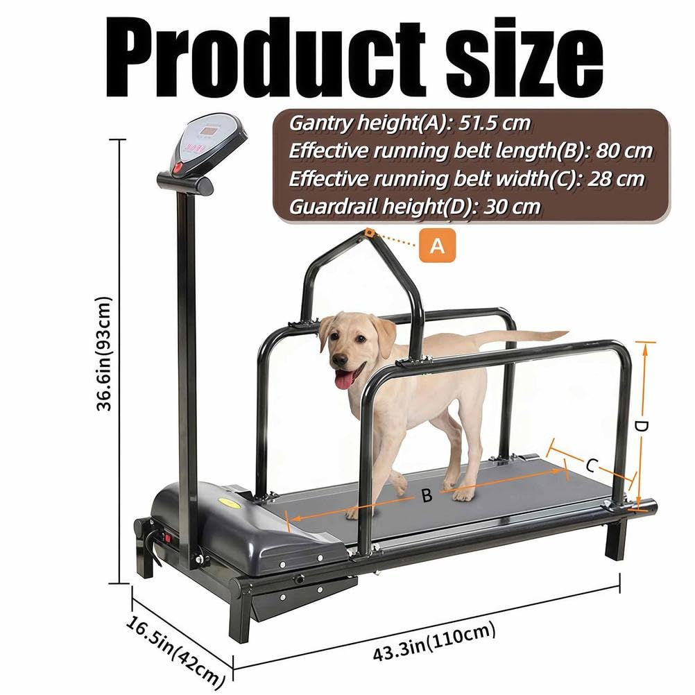 Regulowana prędkość bieganie psa Slatmill Machine do ćwiczeń fitness dla zwierząt domowych