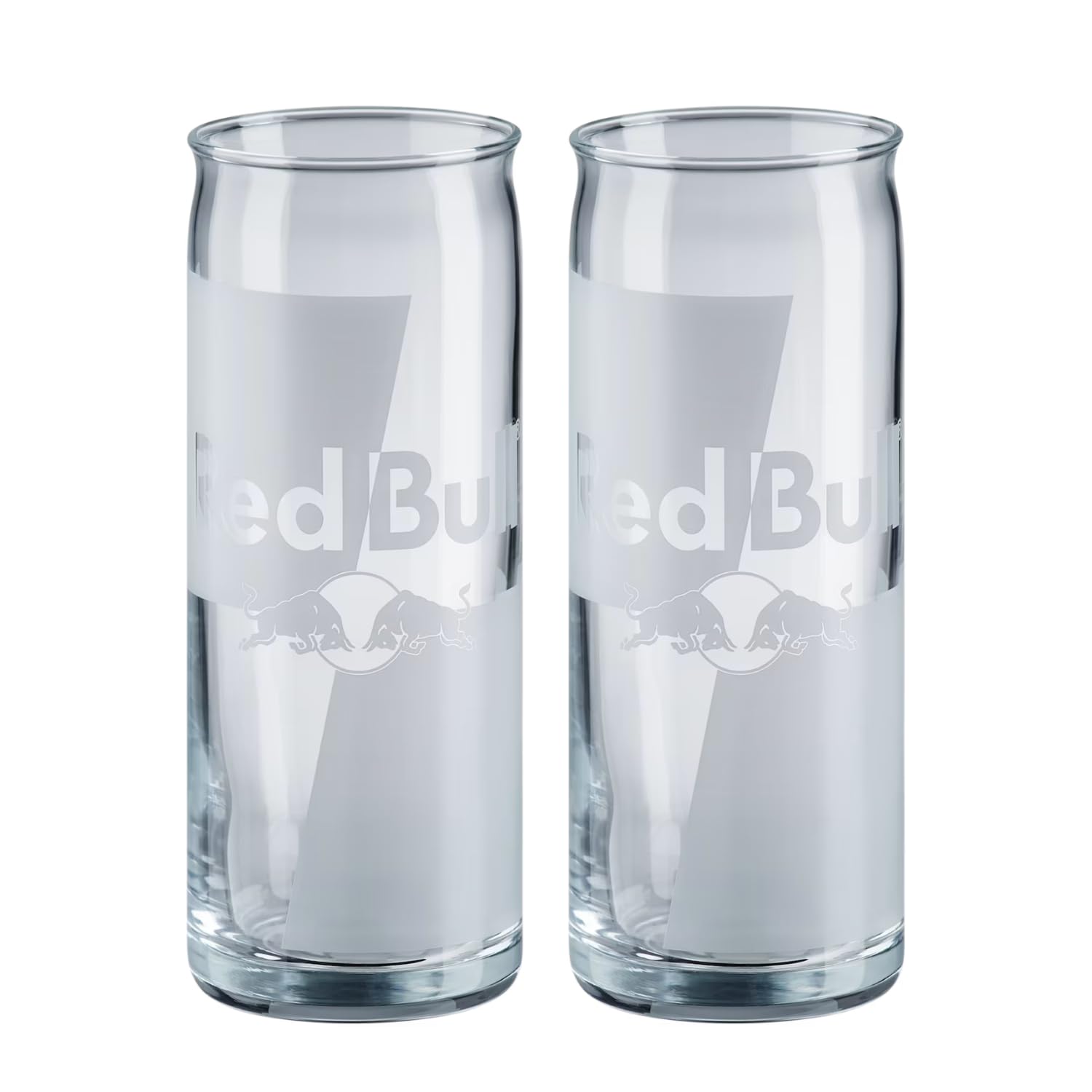 Red Bull Doppelpack Glas, Gläser im Dosen-Design, Merch Geschenkset Küche, Haushalt & Wohnen