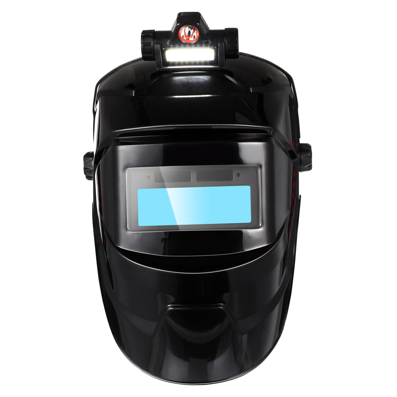 Mascherina da Saldatore Nera Pp Semimaschera a 8 Livelli | Schermo Ampio True Color, Testiera Regolabile Imbottitura Traspirante, per Uso Interno