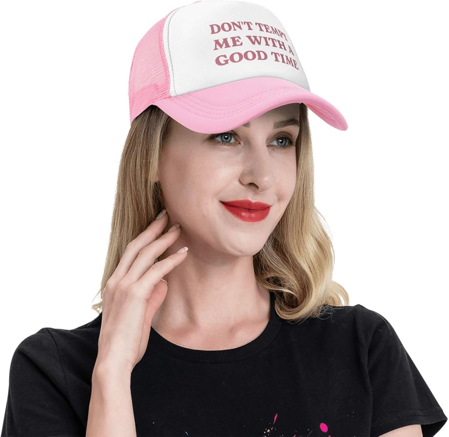 Fresh Out of Fucks Funny Trucker Hats for Women with Dirty Adult Humor - Crazy & Unhinged Inappropriate Designs - Image 9