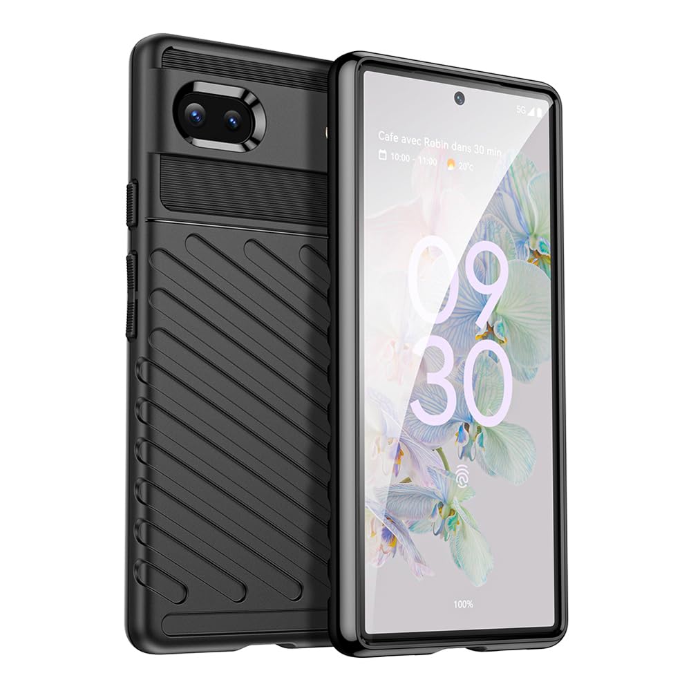 amazon basics Shockproof Mobile Cover for Google Pixel 6a 5G (360 Degree Protection | Protective Design | Anti-Scratch Tough Slim TPU Case), Blue (B0D1MD1PPG) Amazon Price History, Amazon Price Tracker