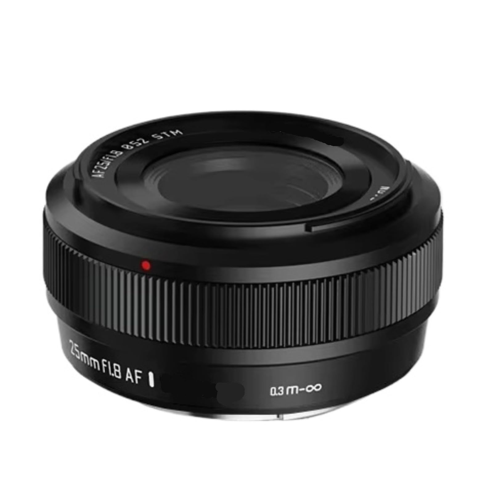 Compatibile for Sony E Fuji XF Mount AF 25mm F1.8 APS-C Obiettivo con cappuccio Retro Obiettivo for fotocamera con messa a fuoco automatica ad ampia apertura ultrasottile(Black,Sony E-mount(APS-C))