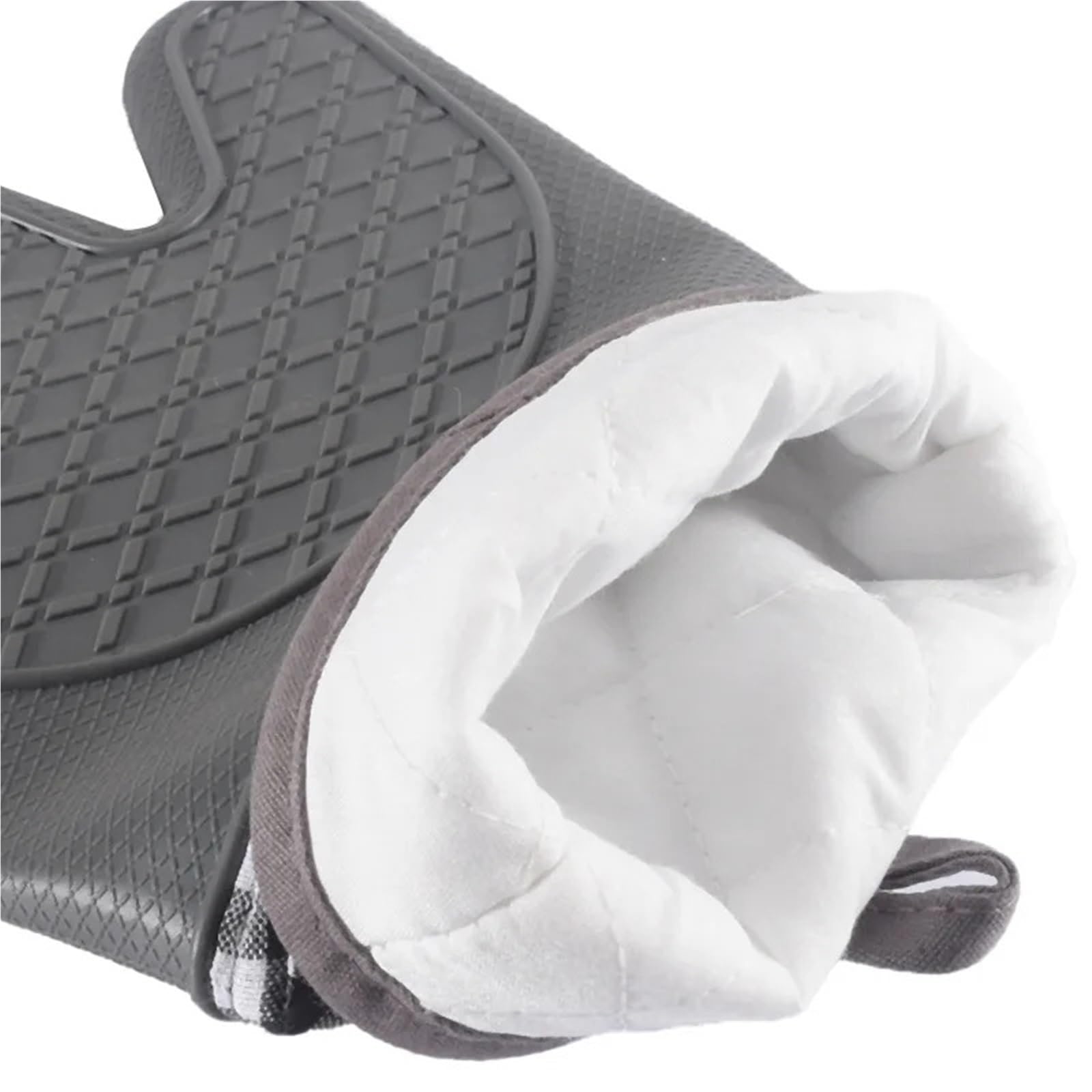 Manoplas de Silicona for Horno y agarraderas for ollas, Guantes Resistentes al Calor for Cocina, Cocina, horneado, Antideslizantes