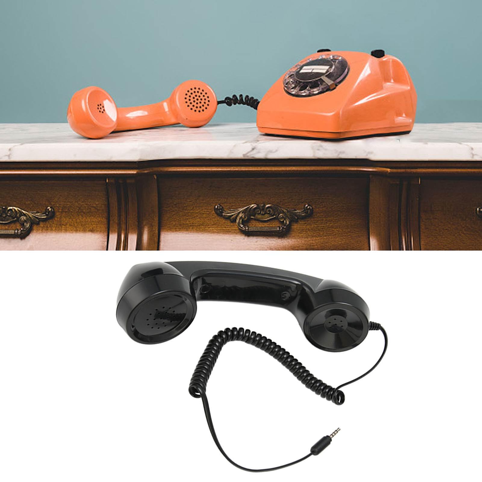 Combiné de téléphone rétro contre les radiations des mobiles - 8
