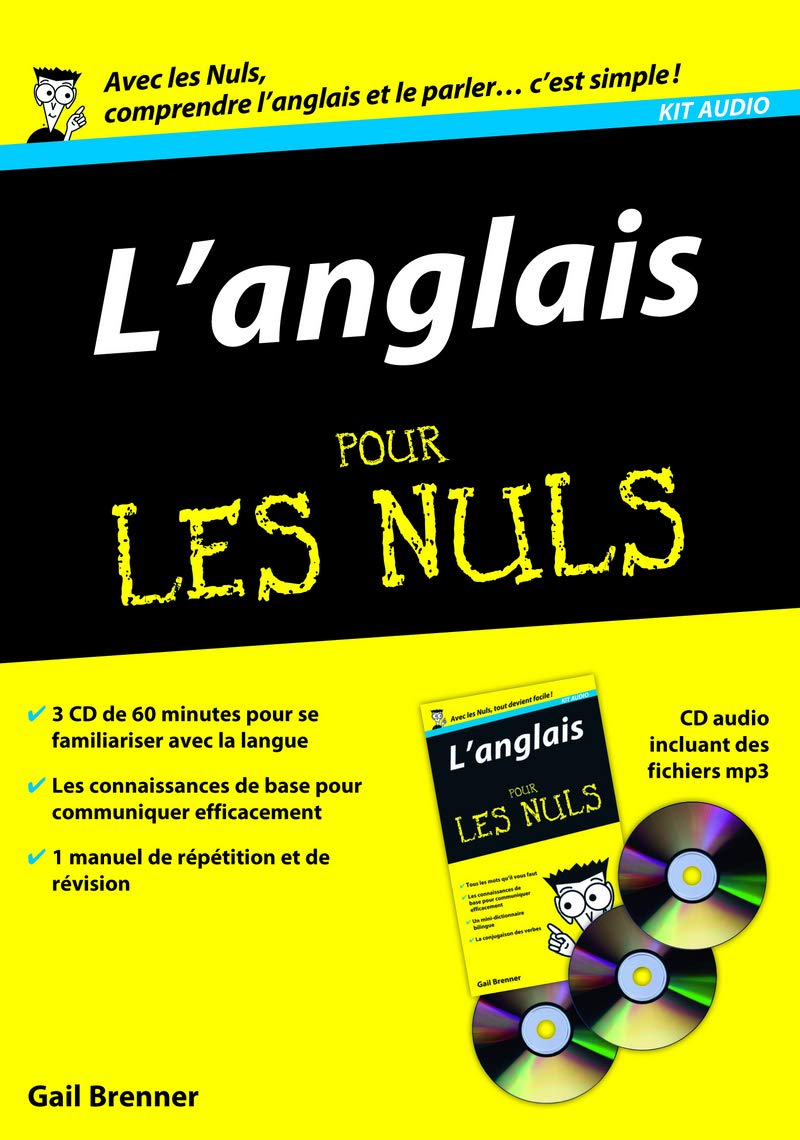 L'anglais pour les Nuls ( Kit audio) Brenner, Gail