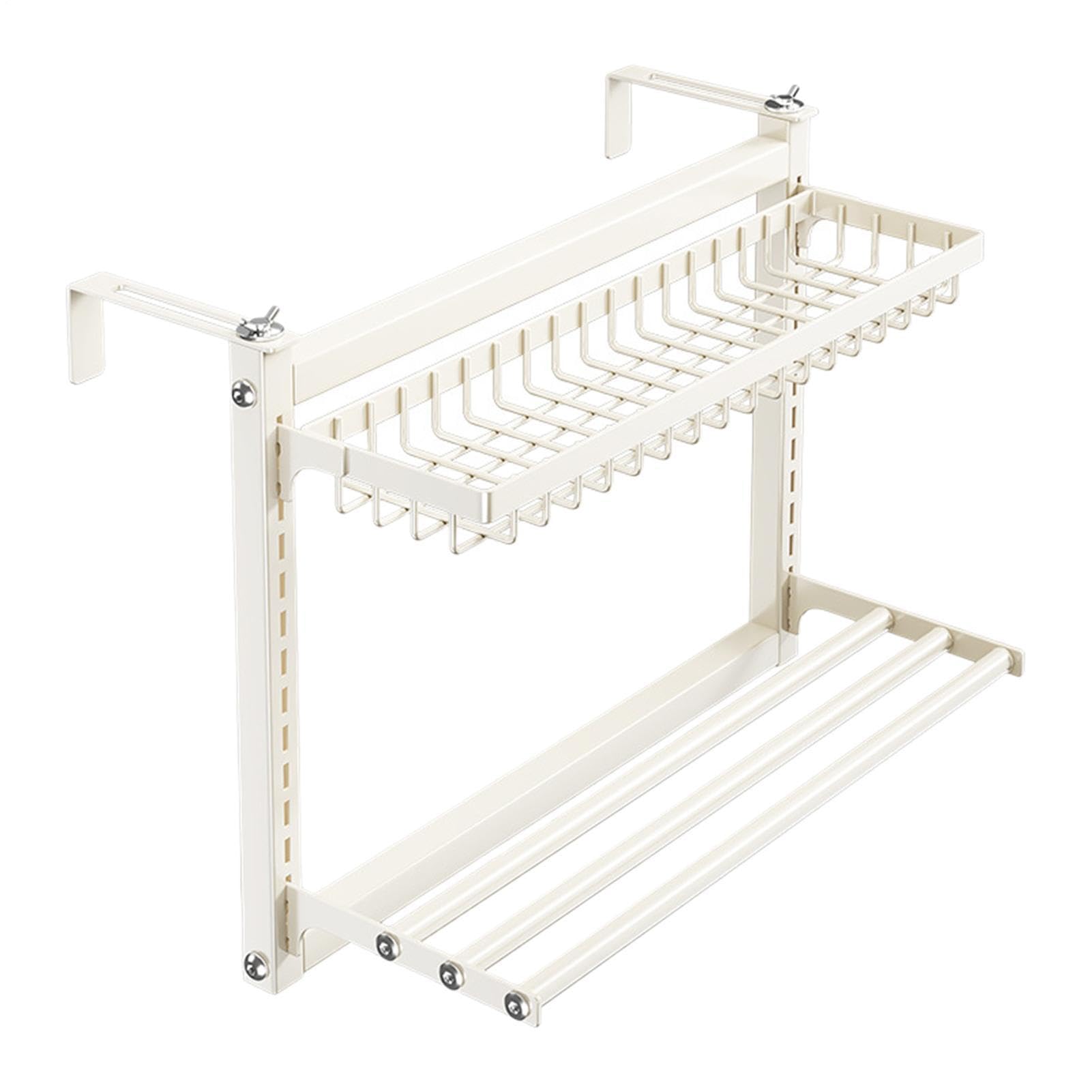 Colgador de Ropa para radiador Sin Taladro Doble Capa de Acero al Carbono | Secador de abrigos de interior para Calcetines, Ropa, Zapatos, Guantes, Muñecos, Baño, Hogar, Apartamento, Cocina