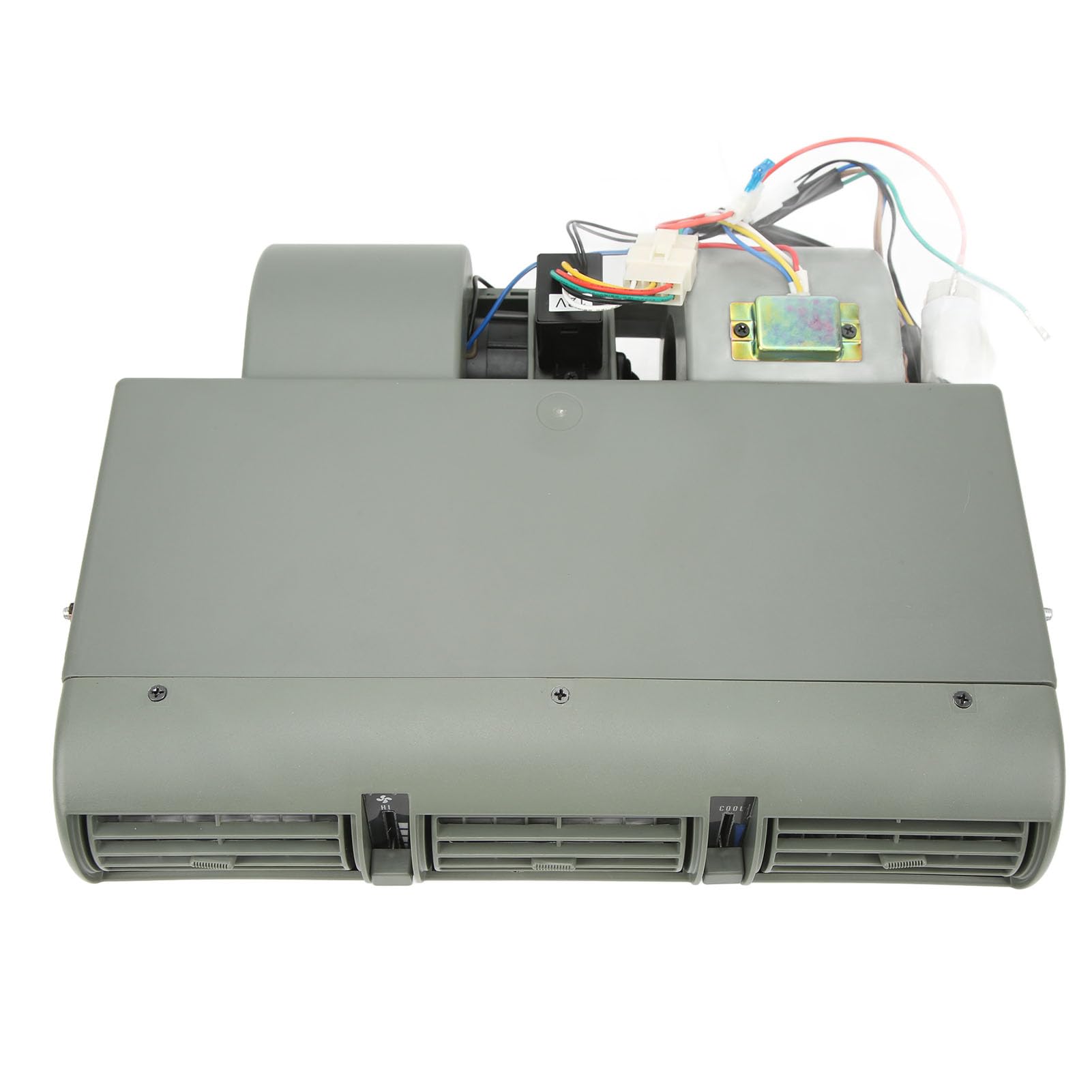 Acouto Kit de Evaporador Universal de 12V para Aire Acondicionado, 3300 Kcal/h, con Termostato de 4 Velocidades, para Coches, Camiones, Caravanas y Vehículos Clásicos