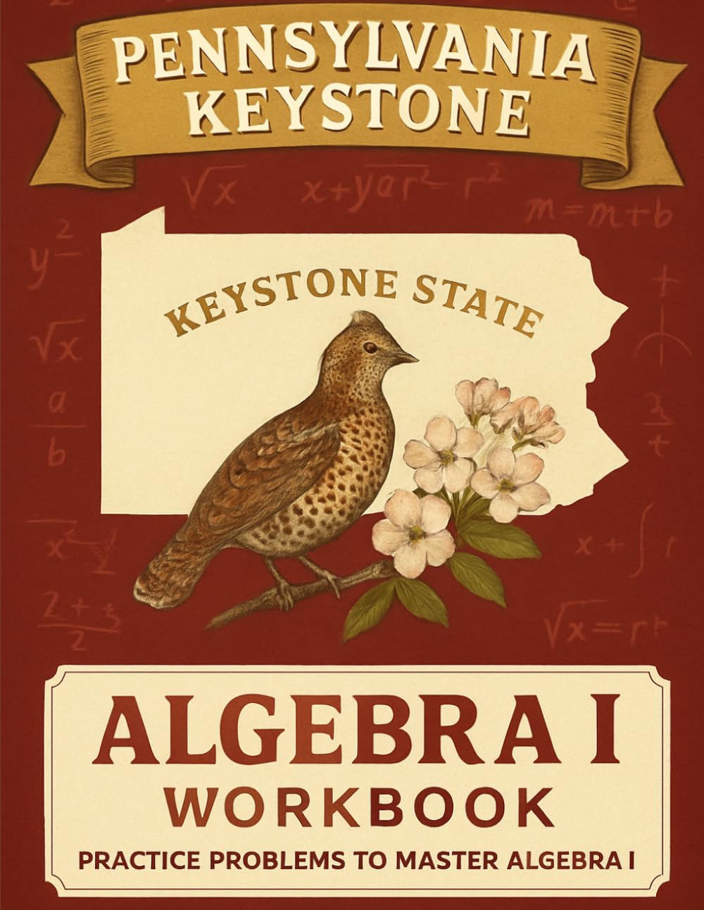 Pennsylvania Keystone Algebra I Workbook: A Complete Algebra 1 Practice Guide with Review, Exercises, and Test-Taking Strategies