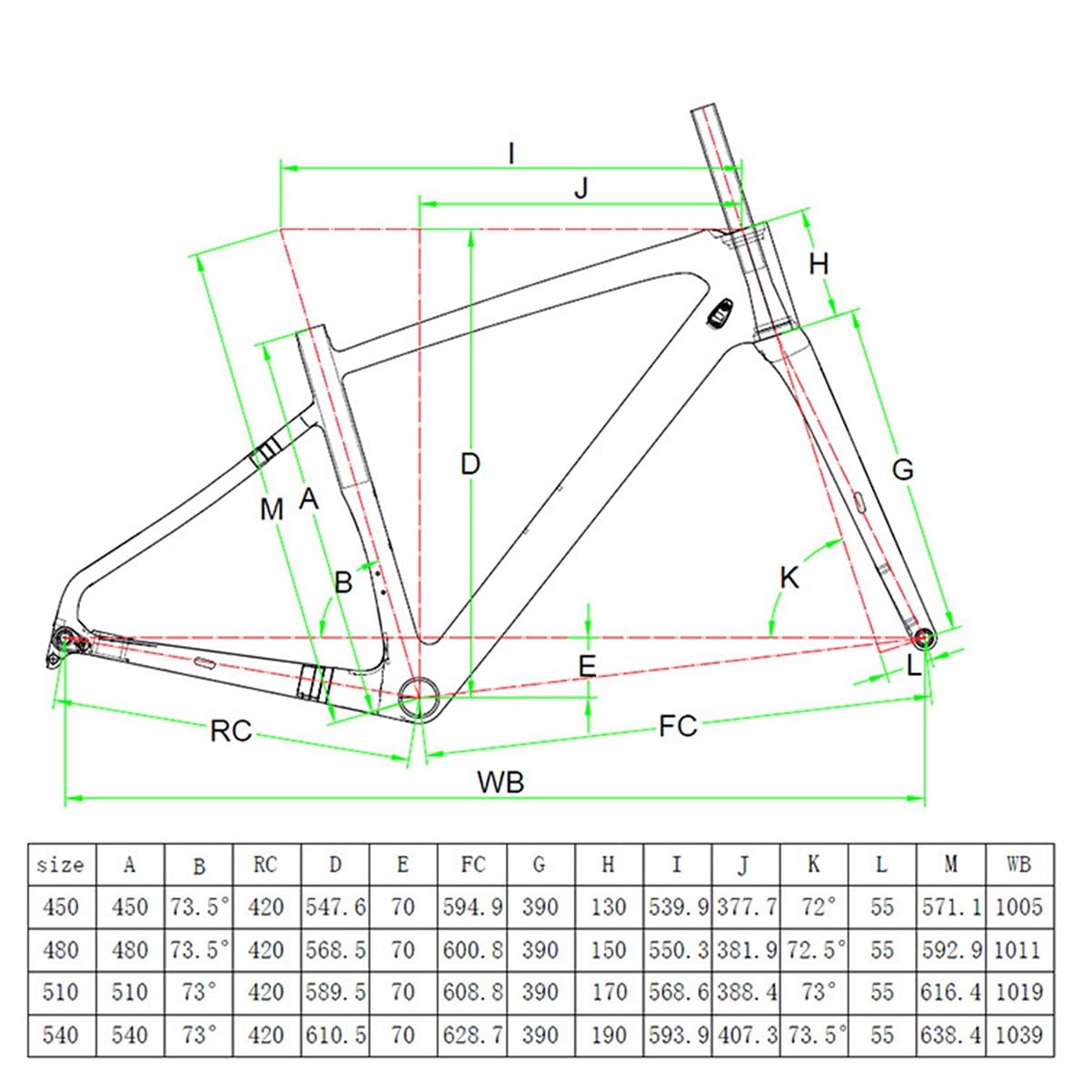 KLWEKJSD 700C Carbon Fiber Road Bikes Frameset with Handlebar and Fork 46cm/48cm/51cm/54cm Frame Disc Brake Thru Axle F12x100/R12x142mm BB92 (Color : Black, Size : 46cm)