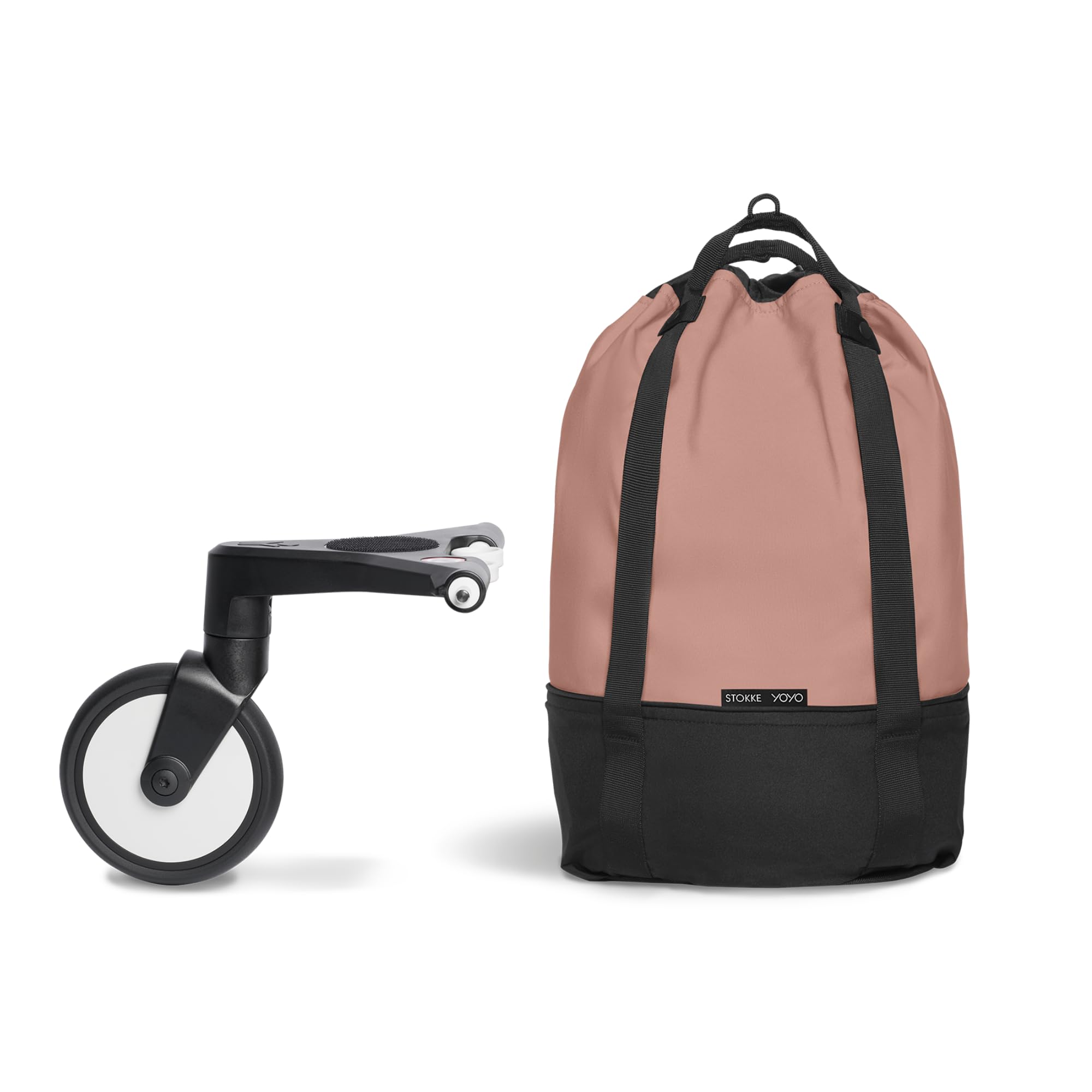 Stokke YOYO Bag, Ginger - Offre Un Rangement supplémentaire pour la Poussette YOYO - Facile à Attacher - N'affecte Pas la maniabilité - Lavable en Machine à 30°C