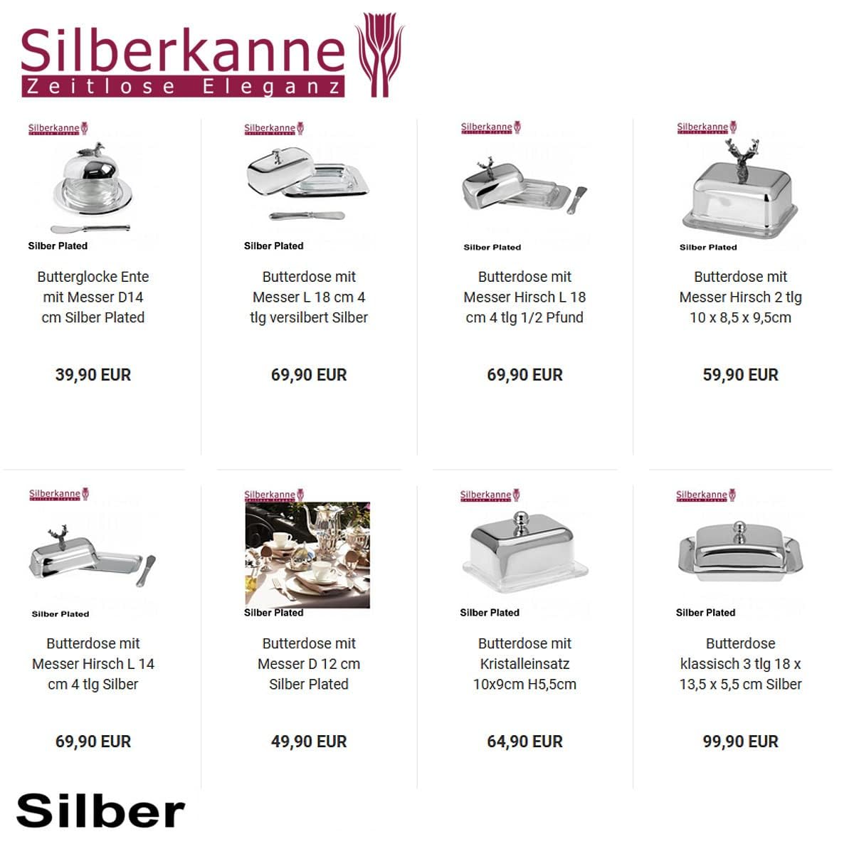 Messerbänke Kreuz/Knochen 6 tlg L 7,5 cm Premium Silber Plated edel versilbert in Top Verarbeitung. Fertig zum verschenken mit schicker Geschenkverpackung