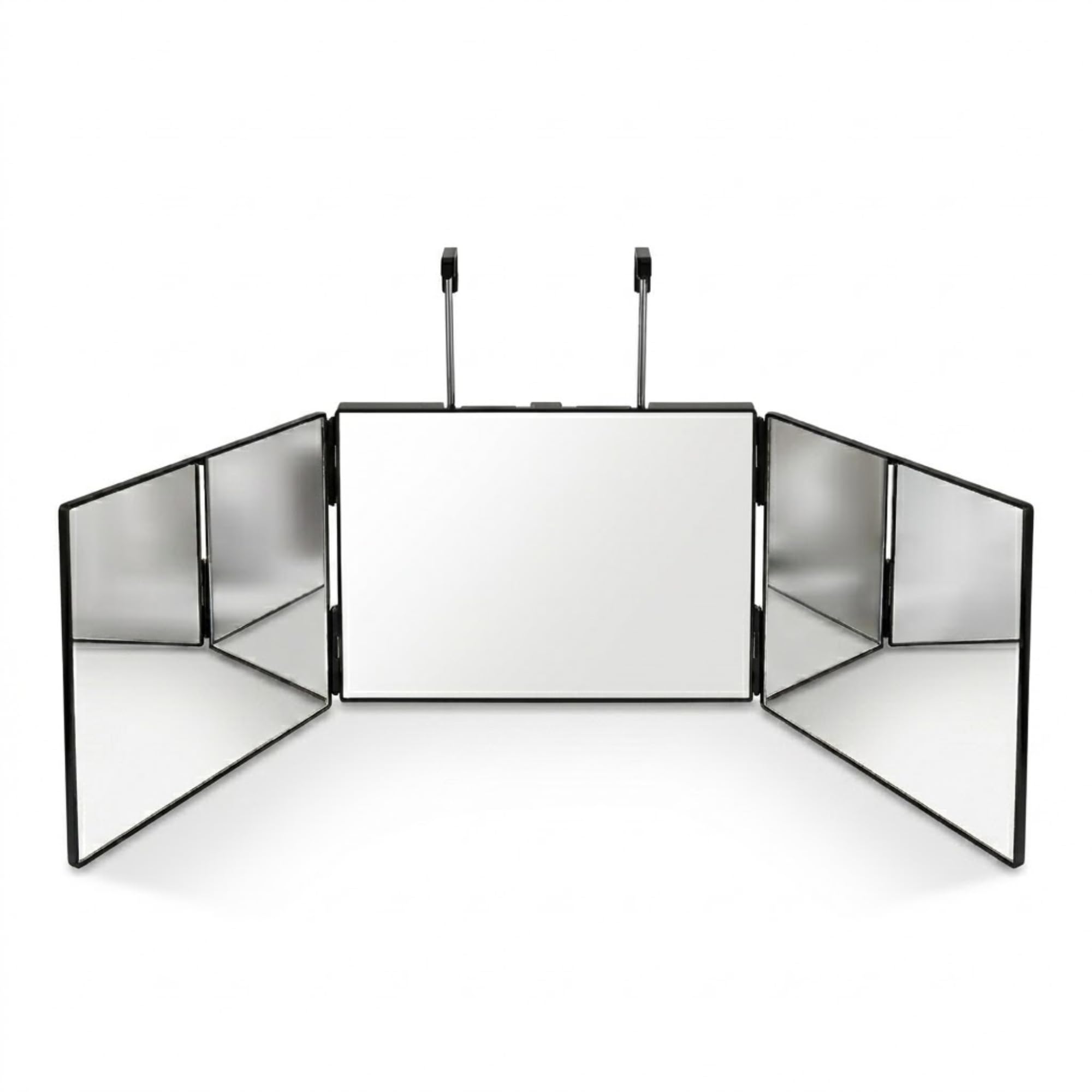 Miroir de courtoisie portable à 3 voies pour sublimer vos coiffures à la maison