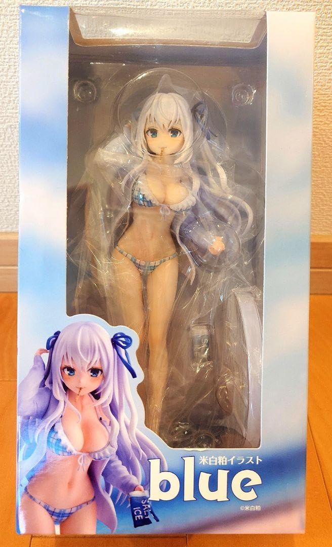 米白粕イラスト『blue』 完成品 フィギュア ユニオンクリエイティブ ユニオンクリエイティブ「米白粕イラスト blue」フィギュア
